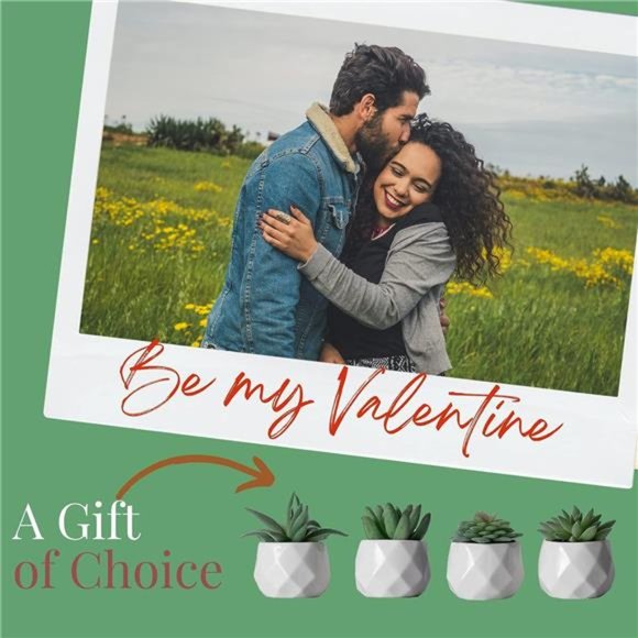 Fake Succulent Plant Set - Artificial Succulent Plants for Desk Decor Realistic - Picture 6 of 6